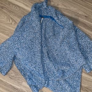 Free People blue cardigan